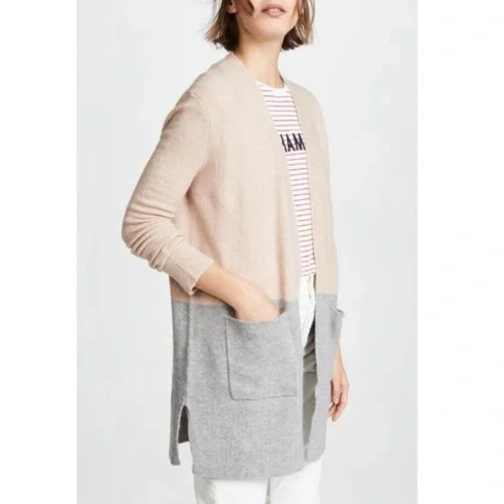 Madewell Kent Cardigan (Pink/Gray) XS
